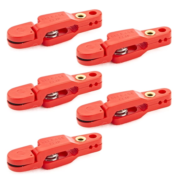 5 Pcs Heavy Tension Snap Release Clips for Weight Boats Fishing Downrigger