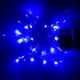 thumbnail image 2 of Guirnalda de luces LED azules de 1 m y 10 LED a pilas, con alambre transparente, ideal para miniárboles de Navidad y bodas, para decoración interior y exterior., 2 of 5