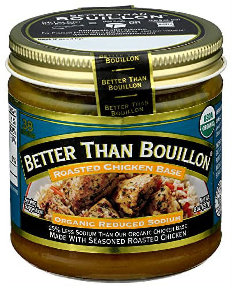 Better Than Bouillon, Bouillon Base Roasted Chicken Reduced Sodium
