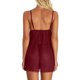 thumbnail image 2 of Gibobby Ropa interior mujer sexy Lencería Sexy para Mujer Baby Doll Mujer Sexy Color Negro Mono Sensual y Elegante Fina Lenceria para Dama(Vino, 4XG), 2 of 4