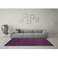 thumbnail image 3 of Ahgly Company Indoor Rectangle Abstract Purple Modern Area Rugs, 7' x 9', 3 of 4