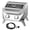 2 Burner with Glass Lid, variant on SIXDAY 2-Burner Tabletop Gas Grill, 20,000 BTU Portable Propane Grill with Stainless Steel Knobs & Heavy-Duty Grates