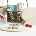 thumbnail image 4 of 7 Piece Oval Tray Serving Set with Stand, 4 of 5