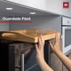 thumbnail image 5 of Bandeja de Servicio de Bambú con Asas Ultrachef, Charola de Madera para Comer en Cama, Tabla Rectangular Multiusos Portátil, Medidas: 42cmx26cm, 1 pieza, 5 of 9