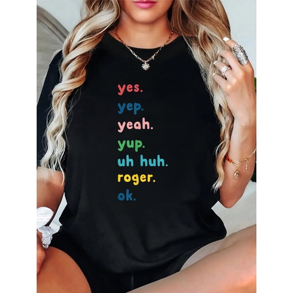 100% Cotton funny design T-Shirt Women's Men's Graphic Tee Casual Tops