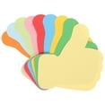 thumbnail image 4 of ADDHAT 54Pcs Paper Shapes Cutouts Hand-shaped Assorted Color for Classroom Decoration Diy Craft Students 15x15cm, 4 of 8