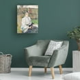 thumbnail image 4 of Trademark Fine Art Pictufy Lady With a Dog 1891 Canvas Wall Art, 4 of 4