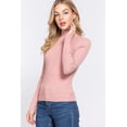 thumbnail image 3 of Long Slv Mock Neck Rib Sweater, 3 of 5