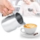 thumbnail image 3 of Jarra de café de 350 ml para Latte Art Mastery Jarra de espuma de leche de acero inoxidable, 3 of 8