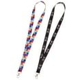 thumbnail image 1 of 2pcs ID Badge Lanyards Badge Neck Lanyards Multi-use Hanging Ropes ID Badge Neck Lanyards, 1 of 6