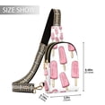 thumbnail image 2 of FORMRS Womens Crossbody Sling Bag Travel Daypack Shoulder Chest Backpack, Pink Ice Cream, 2 of 7