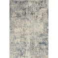 thumbnail image 2 of Nourison Rustic Textures Rustic Ivory Grey Blue 6' x 9' Area Rug, (6x9), 2 of 8