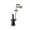 Black, variant on Car Exhaust Whistle Turbo Whistler, Motorcycle Tail Muffler Whistle Exhaust Sound Simulator, 1Pc Universal Exhaust Pipe Whistler For Cars Motorcycles Xl Silver