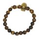 thumbnail image 5 of Pulsera elástica de piedras preciosas para yoga para hombre y mujer. Máscara de oro, 5 of 9