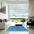 thumbnail image 6 of Ahgly Company Indoor Rectangle Mid-Century Modern Dodger Blue Oriental Area Rugs, 2' x 4', 6 of 6