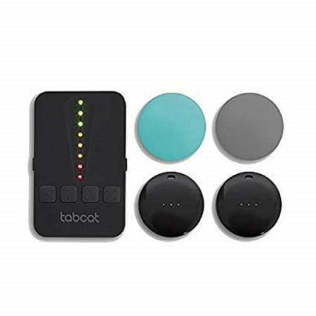 Tabcat Pet Tracker | Tracking Cat Collar | Pet Tracking System | RF Tracking & Activity Monitor | No Monthly Fees | Cat & Dog Pet Finder | Includes 2 Transmitter