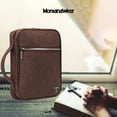 thumbnail image 6 of Montana West Church Bag for Women Men Protective Bible Cover with Leather Bookmark, Coffee, 6 of 7