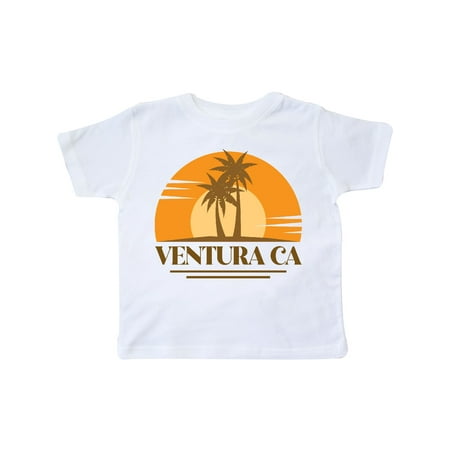 

Inktastic Ventura California Retro Sunset Gift Toddler Boy or Toddler Girl T-Shirt