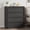 Black, variant on 3 Drawer Dresser for Bedroom, Nightstand 3 Chest of Drawers, 39in Tall Modern Bedside End Table for Living Room, Nursery, Entryway