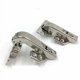thumbnail image 3 of 2pcs Cabinet Hinge 180 Degree Hinge 90 Degree Hinge Soft Close Cabinet Corner Door 4 Holes, 3 of 5