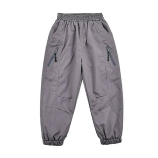 Pantalon De Neige Isotherme All Terrain - Garçon 9-10 Ans - Gris - Imperméable