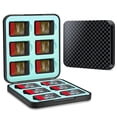 thumbnail image 1 of Étui pour Cartes de Jeu Compatible avec Nintendo Switch/Switch Lite/Switch OLED, Étui de Rangement pour Cartouches de Jeu 72/12 pour Cartes de Jeu Switch & Cartes SD, Étui de Rangement Compact & Portable, Noir, 1 of 8