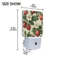 thumbnail image 4 of Yayeee LED Plug in Night Light for The Home with Auto Dusk to Dawn Light Sensors, 2 Pack, Beige Strawberry, 4 of 6