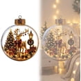 thumbnail image 3 of Magical Glass Christmas Ornaments,Vintage Shiny Decor with Classic Sparkling Mercury Reflector,Crystal Tree Bright Baubles Retro Glow,Nostalgic Gift for Christmas Tree Display (A3), 3 of 7