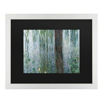 Trademark Fine Art 'Waterlillies Morning' Canvas Art by Claude Monet