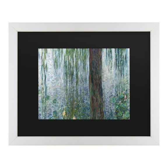Trademark Fine Art 'Waterlillies Morning' Canvas Art by Claude Monet