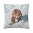 thumbnail image 2 of Ahgly Company Animals Bear Coussin d'Intérieur, 18 Pouces par 18 Pouces, 2 of 6