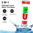 thumbnail image 4 of Hydrogen Water Bottle Test Meter, H2/ORP/Temp Digital Hydrogen Level Tester Pen for Daily Drinking Hydrogen Water, 4 of 6