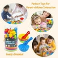 thumbnail image 3 of Counting Dinosaur Toys Matching Games with Sorting Bowls Preschool Learning Activities for Math Color Sorting STEM Toy Sets, 3 of 5