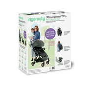 Ingenuity 3Dquickclose CS+ Compact Fold Infant Baby Stroller, Black