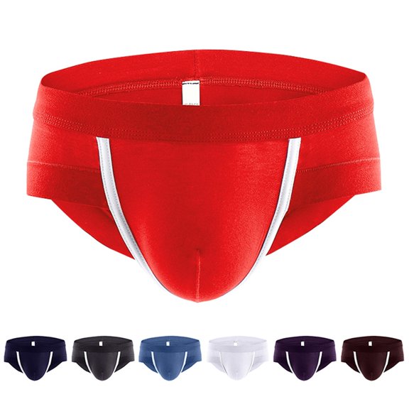 IAJDKMEK Men's Boxer Briefs - Low-Rise Sexy Underwear for Men, Flat-Angle Comfort Mens Boxer Briefs, Soft Boxer Briefs for Daily,Black L