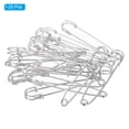 thumbnail image 3 of Uxcell Safety Pins 3.5 inch Large Metal Sewing Pins Silver Tone 20Pcs, 3 of 5