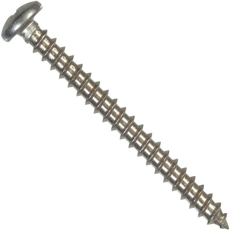 UPC 008236137118 product image for Hillman The Fastener Center Phillips Pan Head Stainless Steel Sheet Metal Screw  | upcitemdb.com