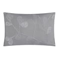 thumbnail image 3 of Lanco Alexa Floral Grey 7-Piece Comforter Set, Grey, King, Fill Polyester, Leaves, 3 of 5
