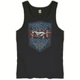 thumbnail image 5 of Ford Mustang Boss 302 Tank Top American Muscle Car Fan Performance Racing Road Runner V8 1969 2012 Men's Top, 5 of 7