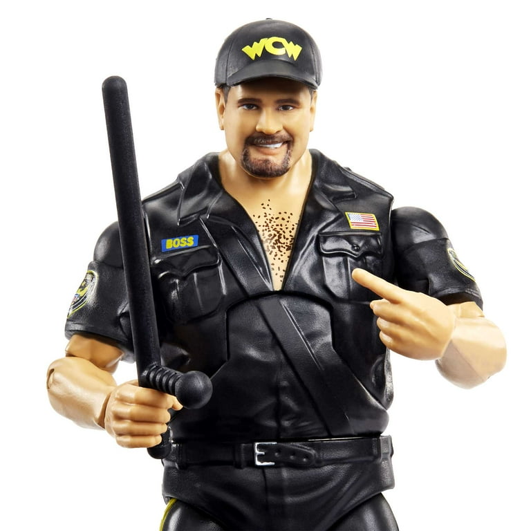 WWE Big Boss Man Elite Collection Action Figure Collectible for