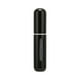 thumbnail image 3 of Atomizador de perfume recargable, visible, portátil, a prueba de fugas, minibotella vacía para viajes, 5 ml, color negro, 3 of 14