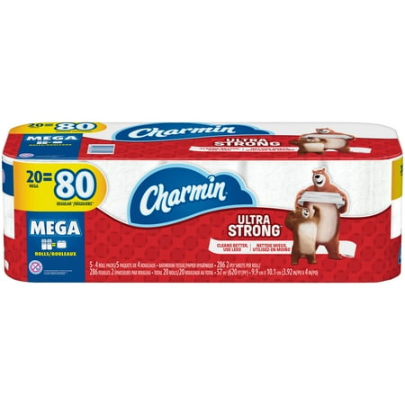 Charmin Ultra Strong Toilet Paper - 20 Mega Rolls