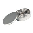 thumbnail image 3 of 12 Pieces Round  Biscuit Cutter Set, Stainless Steel Metal  Molds for Baking, Frying, Biscuits  Molds for Cooking Cake, 3 of 8