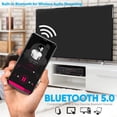 thumbnail image 4 of Amplificador Pyle PMSA126BU Bluetooth 500 W con salida 70 V 100 V, 4 of 7