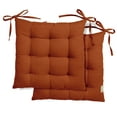 thumbnail image 1 of Vargottam Set of 2 Comfortable Chair Pads Seat Cushion with Full-Length Ties for Non-Slip Support Polyester Filling for Dining | Office | Kitchen Reduces Pressure & Washable, 1 of 9