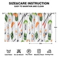 thumbnail image 2 of Sushi (17)_7 Curtains-blackout Curtains Bedroom Decor Living Room Darkening Grommet Window Drapes 2 Panels Set 52"x 63", 2 of 2