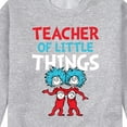 thumbnail image 3 of Dr. Seuss - Teacher Of Little Things - Men's Crew Neck Fleece Pullover, 3 of 6