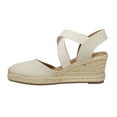 thumbnail image 3 of Easy Spirit Womens Meza Espadrille Wedge  Casual Shoes, 3 of 5