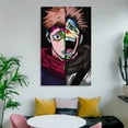 thumbnail image 6 of Jujutsu-Kaisen Anime Satoru Gojo And Sukuna (20) Canvas Poster Wall Art Picture Prints Hanging Photo Gift Decor Home Posters Artworks 24x36inch(60x90cm), 6 of 6