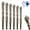3+4+5+6+7+10+12, variant on High-Strength 4-Flute Serrated Eccentric Drill Bit Kit, Four-Flute Sawtooth Eccentric Drill Bit Set - Multifunction Magnetic High Hardness Eccentric Twist Drill Bits Set for Concrete (6+7+8+10+12)